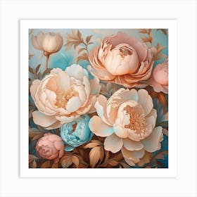 Peonies 6 Art Print