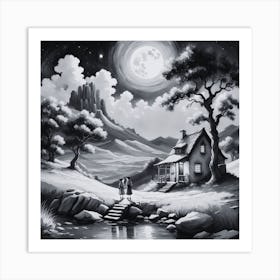 Night In The Country Art Print