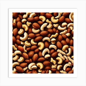 Nut Clusters 4 Art Print