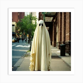 Ghost In The City Art Print