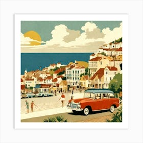 Travel poster 1 Art Print