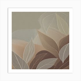 Firefly An Illustration Of Translucent Beautiful Autumn Leaves And Foliage 69744 (1) Art Print