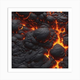 Lava Flow 52 Art Print