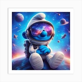 Smurfs Art Print