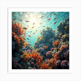 Coral Reef5 Art Print