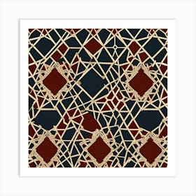 Mosaic Pattern Art Print