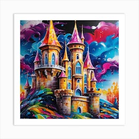 Castle In The Sky 33 Art Print