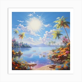 Seaside Serenity Art Print