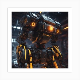 Robot Robot Robot Robot Robot Robot Robot Robot Art Print