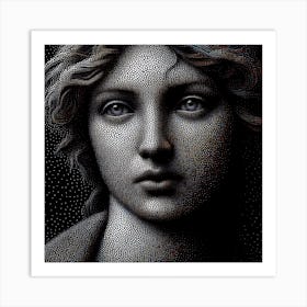 Portrait Of A Woman 11 Art Print