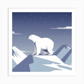 Polar Bear Art Print