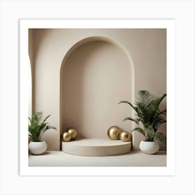 Room With Plants 5 Art Print