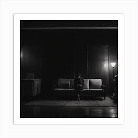 Dark Room Art Print