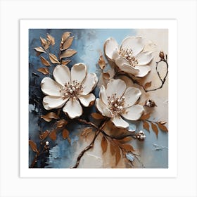 Flower branch 2 Art Print