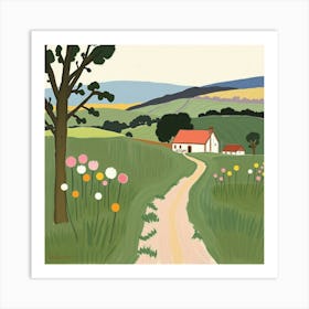 Country Road 1 Art Print