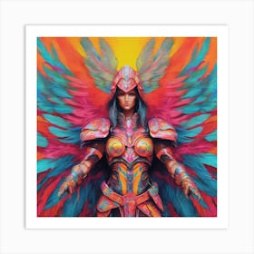 Angel Warrior Art Print