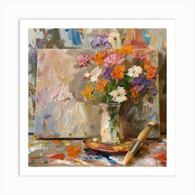 Flowers In A Vase Art Print