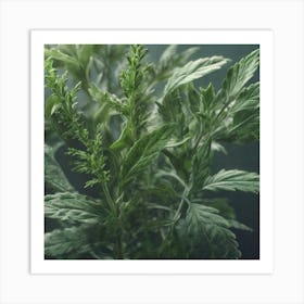 Herbs As A Background Haze Ultra Detailed Film Photography Light Leaks Larry Bud Melman Trendi (3) Art Print