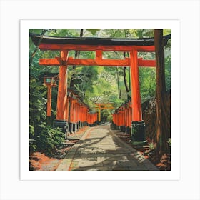 Fushigi Gate 7 Art Print