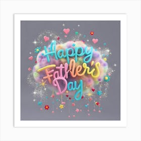 Happy Father'S Day 7 Art Print