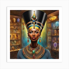 Divine Melanin Queen 111 Art Print