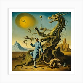 Dragon 2 Art Print