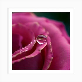 Dewdrop Color Art Print