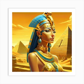 Egyptian Queen 5 Art Print