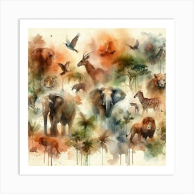 Serenity In The Wild Art Print