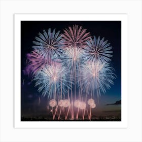 Fireworks In The Sky 6 Art Print