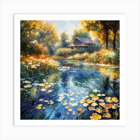 Pastel Dreamscape Art Print