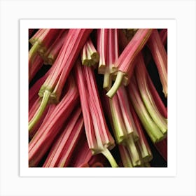 Rhubarb 42 Art Print