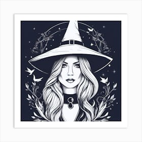 Witches Hat 1 Art Print