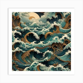 Asian Seascape Art Print