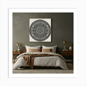 Mandala Print Art Print