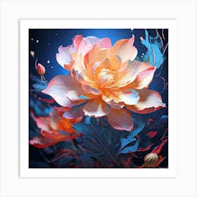 Lotus Flower 9 Art Print