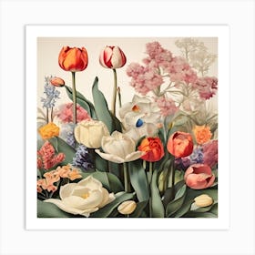 Tulips 11 Art Print