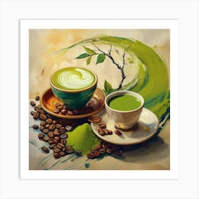 Matcha 2 Art Print