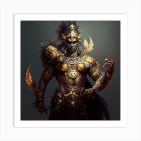 Mythical Warrior 8 Art Print