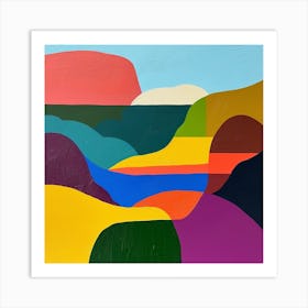 Modern Abstract Collection 93 Art Print