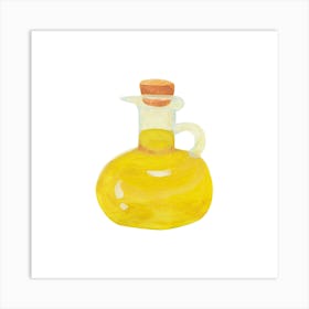 Oil Jug Art Print