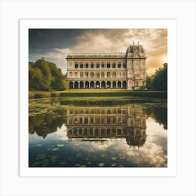 Palazzo In Rome Art Print