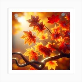 Autumn Leaves 1 Art Print