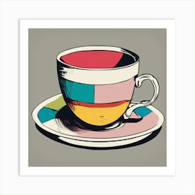 Tea Art 19 Art Print