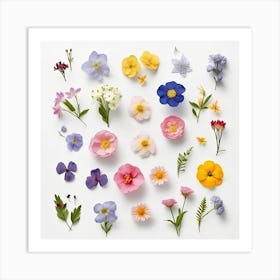 Dried Wild Flowers 9 Art Print