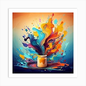 Abstract Painting 20 Art Print