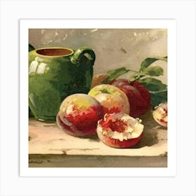 Figs And Pears Art Print