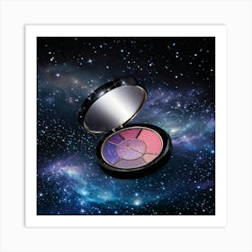 A Celestial Infused Makeup Palette Boasting Interstellar Radiance And Twinkling Shimmer Encapsulat (6) Art Print