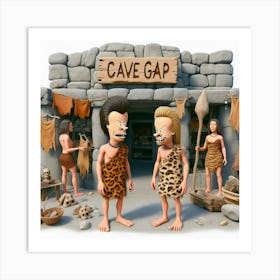 Beavis and Butthead 12 Art Print