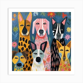 Puppy Love Palette 2 Art Print